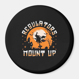 Halloween Regulators Mount Up Magnet