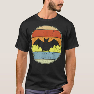Halloween Retro Bat 3872 T-Shirt