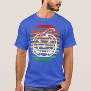 Halloween retro pumpkin autumn T-Shirt