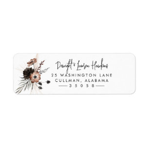Halloween   Return Address Label