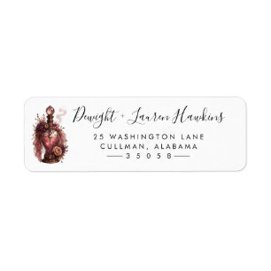 Halloween   Return Address Label