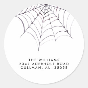 Halloween Return Address Label Seal