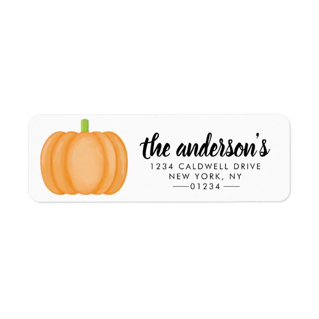 Halloween Return Address Labels (Front)