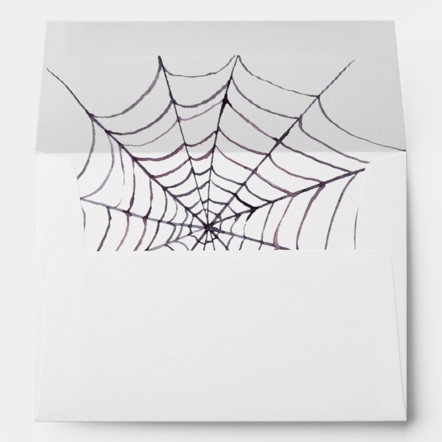 Halloween Return Address on Back Flap Envelope (Back (Bottom))