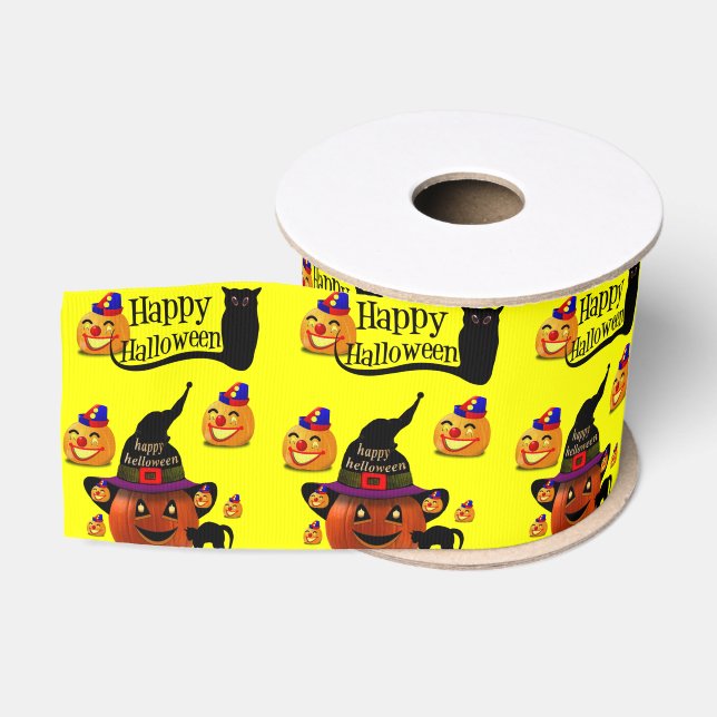 Halloween Ribbon Grosgrain Ribbon (Spool)