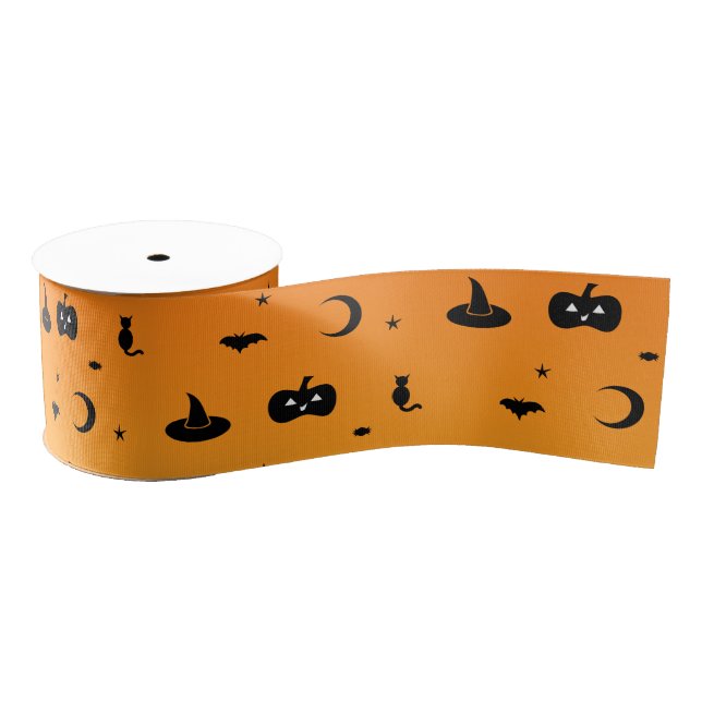 Halloween Ribbon Grosgrain Ribbon (Spool)