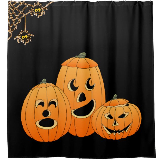 Halloween rideau de douche (Devant)