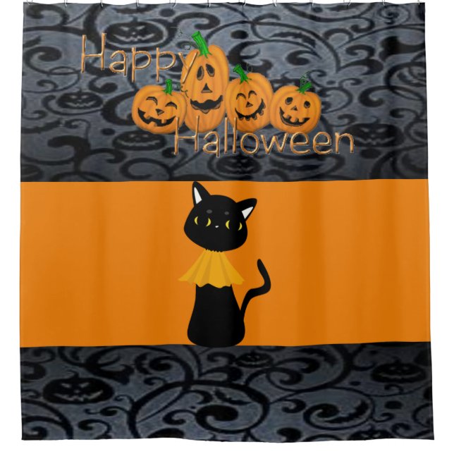 Halloween rideau de douche (Devant)