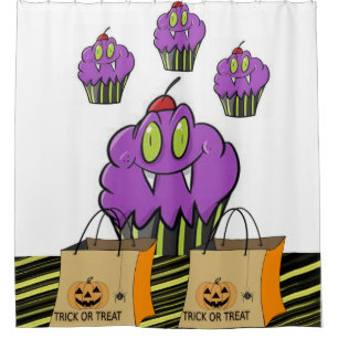Halloween rideau de douche