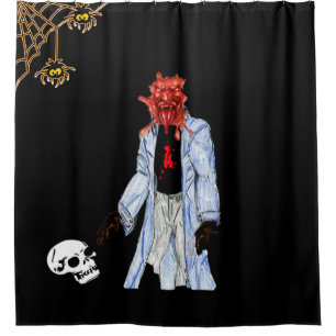 Halloween rideau de douche