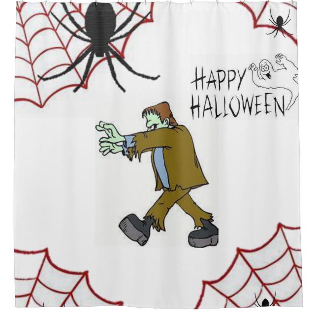 Halloween rideau de douche (Devant)