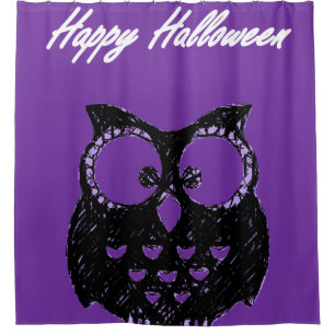 Halloween rideau de douche