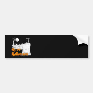 Halloween RIP Bumper Sticker