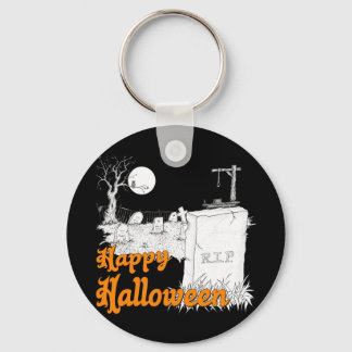 Halloween RIP Keychain