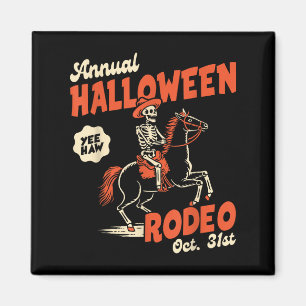 Halloween Rodeo Horse Western Cowboy Fall Autumn S Magnet