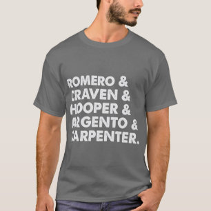 Halloween Romeo Craven Hooper Argento penter T-Shirt