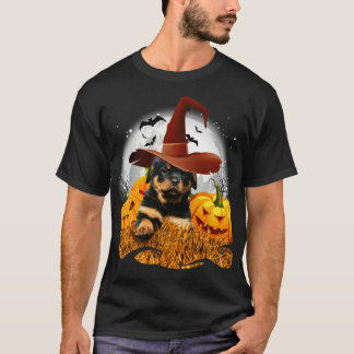 Halloween rottweiler dog T-Shirt