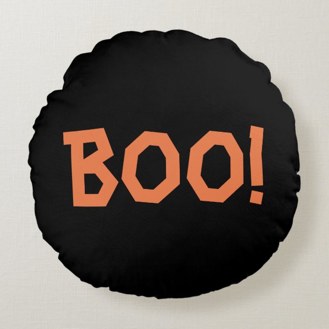 Halloween Round Pillow (Front)