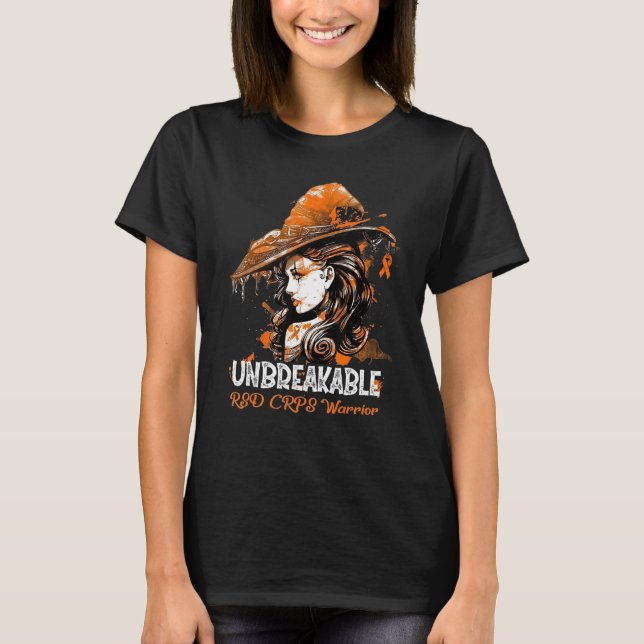 Halloween RSD CRPS Warrior Unbreakable Classic Ora T-Shirt (Front)
