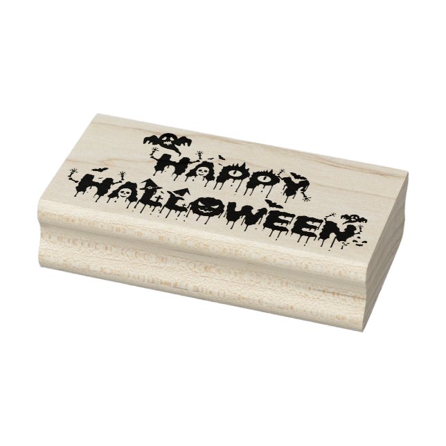 Halloween Rubber Stamp (Stamp)