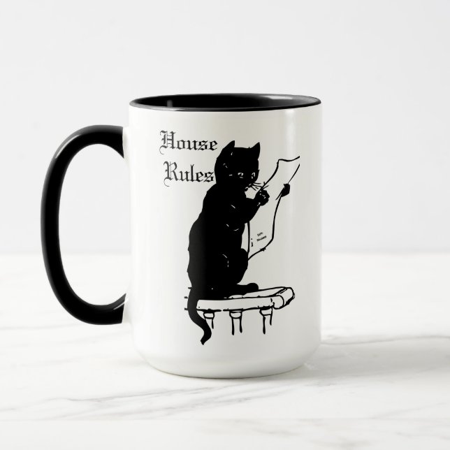 Halloween Rules Mug (Left)