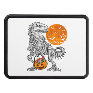 Halloween s for Boys Kids Dinosaur Skeleton T rex Trailer Hitch Cover