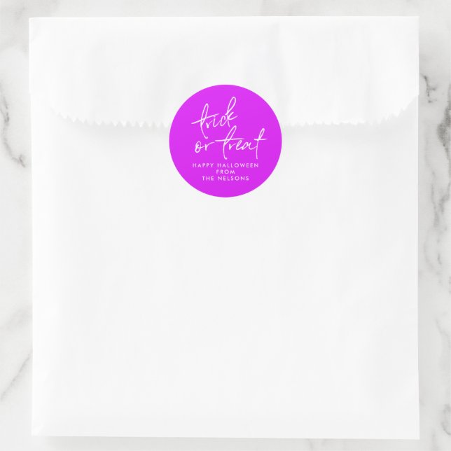 Halloween sac autocollant (Sac)