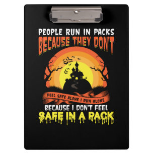 Halloween Safe In A Pack Birthday Clipboard