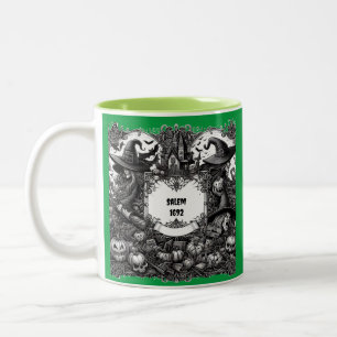 Halloween Salem Two-Tone Coffee Mug