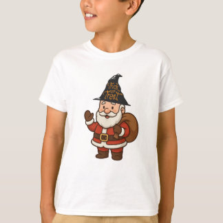 HALLOWEEN SANTA CLAUS TRICK OU TRAITER T-Shirt