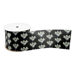 Halloween Satin Ribbon-Ghosts Ribbon