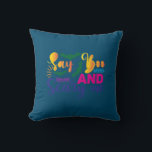 Halloween Say Boos And Scary On Birthday Throw Pillow<br><div class="desc">Halloween Say Boos And Scary On Birthday</div>