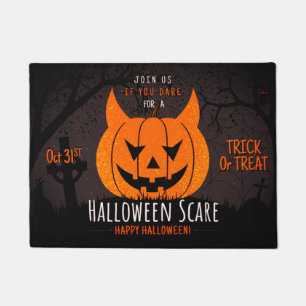 Halloween Scare Doormat
