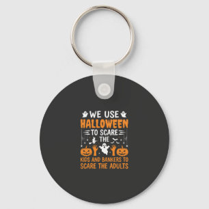 Halloween Scare Kids Bankers Adults Design Keychain