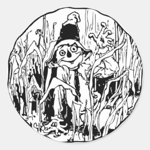 Halloween Scarecrow Sticker