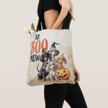 Halloween Scary Boo Dogs Crew Orange Pumpkin Tote Bag<br><div class="desc">Halloween Scary Boo Dogs Crew Orange Pumpkin Tote Bag. Unique,  beautiful,  stylish design. Easy to be personalized. Font style,  size,  and colours can be changed. Matching items are available.</div>