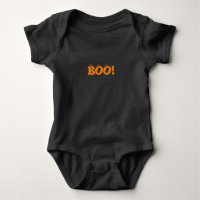Halloween Scary Boo! eyeballs black orange funny