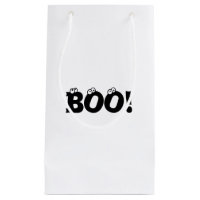 Halloween Scary Boo! eyeballs black white treats