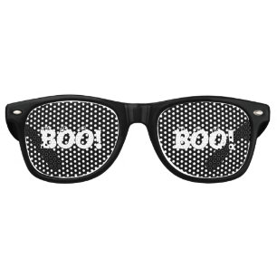 Halloween Scary Boo! eyeballs funny costume Retro Sunglasses