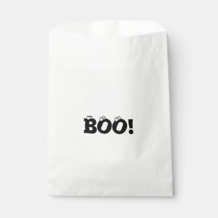 Halloween Scary Boo! eyeballs treat or trick Favour Bag