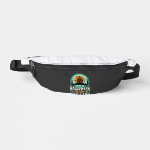 Halloween Scary Cat Lady Haunted House Design_1 Fanny Pack