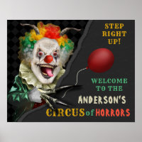 Halloween Scary Clown Adult Creepy Circus Party