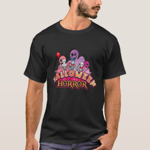 Halloween Scary Clowns Horror T-Shirt