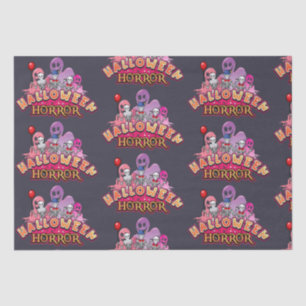 Halloween Scary Clowns Horror     Tissue Paper