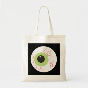 Halloween Scary Eyeball Tote Bag