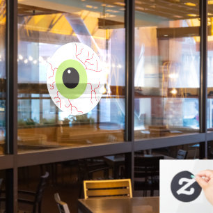 Halloween Scary Eyeball Window Cling