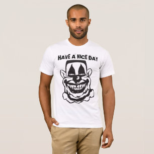 HALLOWEEN SCARY FUNNY CLOWN T-SHIRT