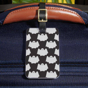 Halloween, Scary Ghost, Trick Or Treat, Boo Luggage Tag