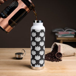 Halloween, Scary Ghost, Trick Or Treat, Boo Water Bottle