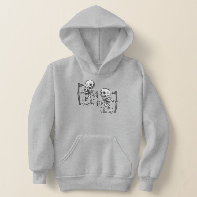 halloween scary grim reaper skeleton coffee  (Laydown)
